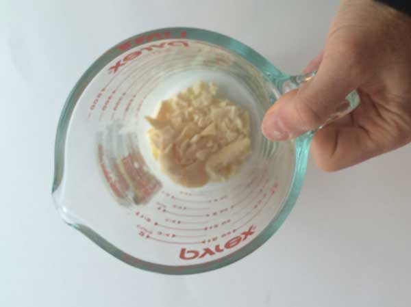 Before melting.