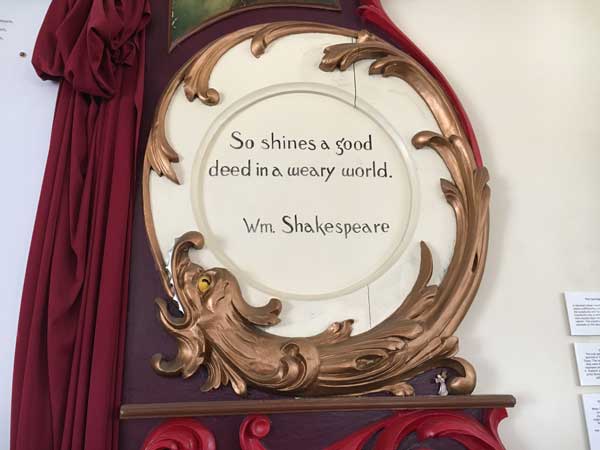 Some inspiring words.