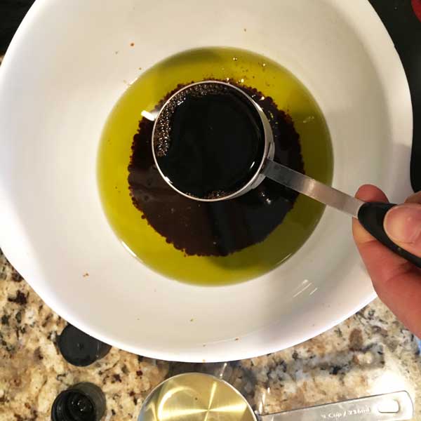 Next add 3/4 cup of Soy Sauce.