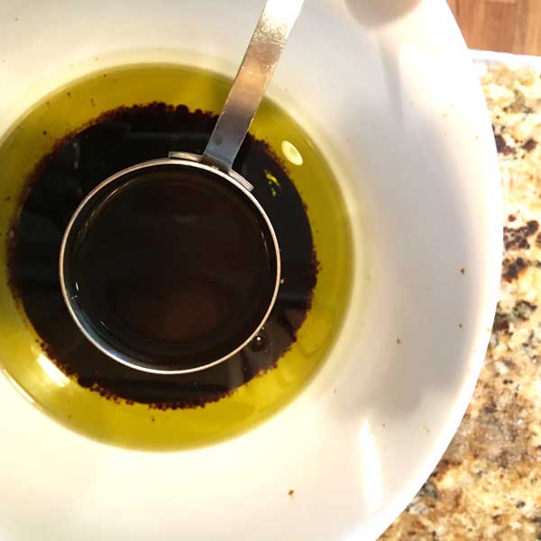 Now add 1/4 cup of Worcestershire Sauce. ( Try spelling that one without looking it up!)