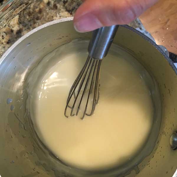 Starting to thicken up nicely.