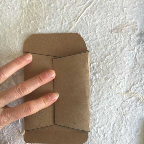 Now fold the other side.