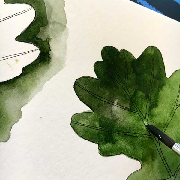Preserving White in Watercolor Painting