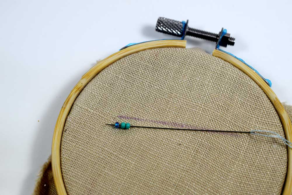 Embroidery with Beads What Threads? –