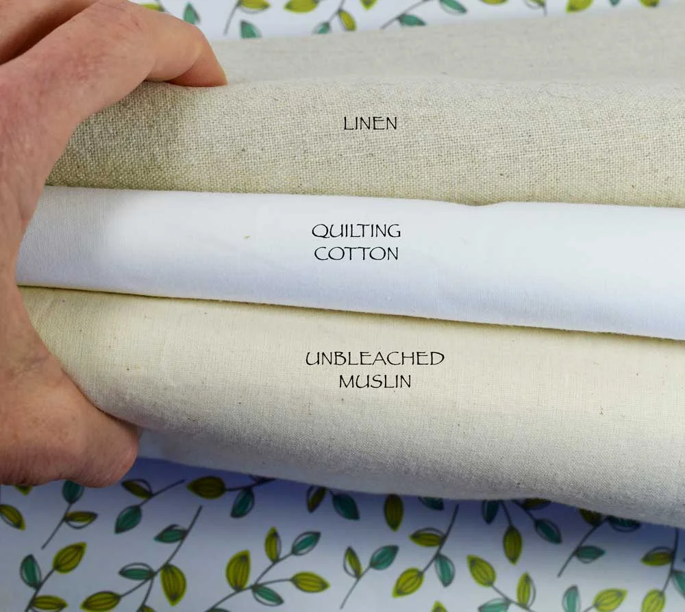 A closer look at all three together to show you the textures close-up.