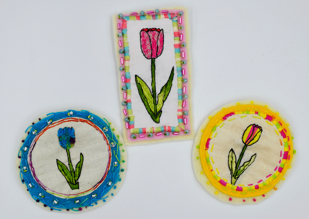 Feel free to adopt my “MORE IS MORE” approach and add some bead bling.