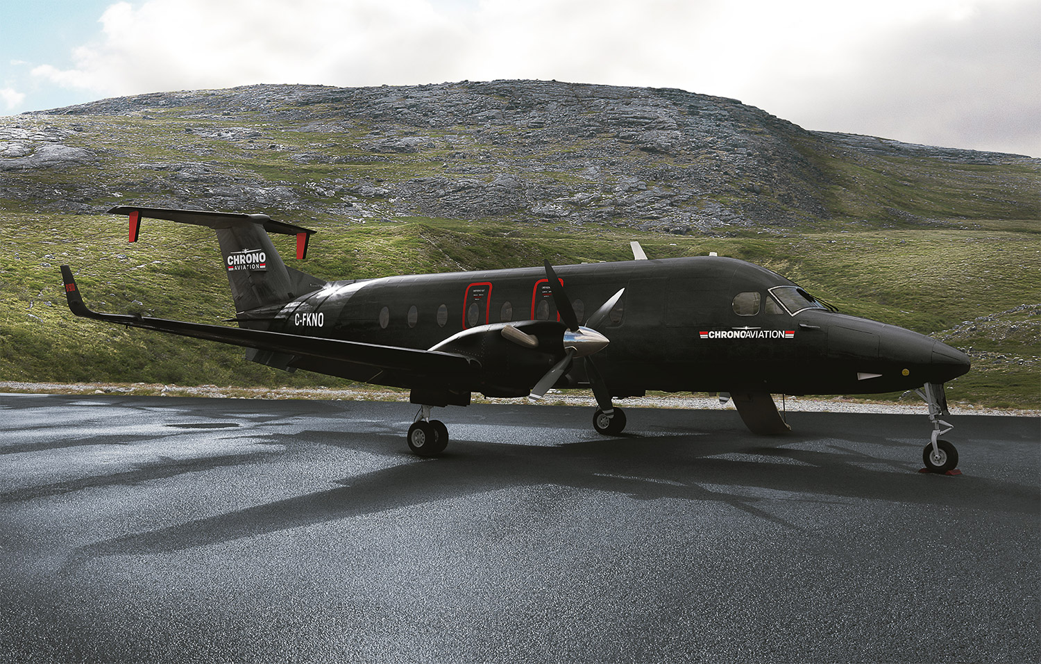 Le nouveau Beechcraft 1900D de Chrono Aviation