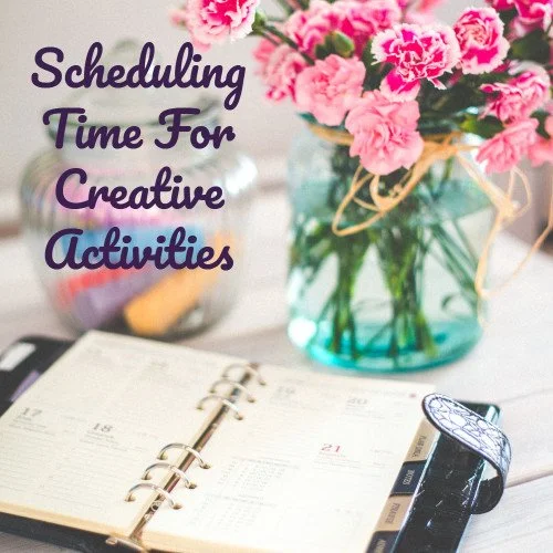 Scheduling Time for Creative Activities