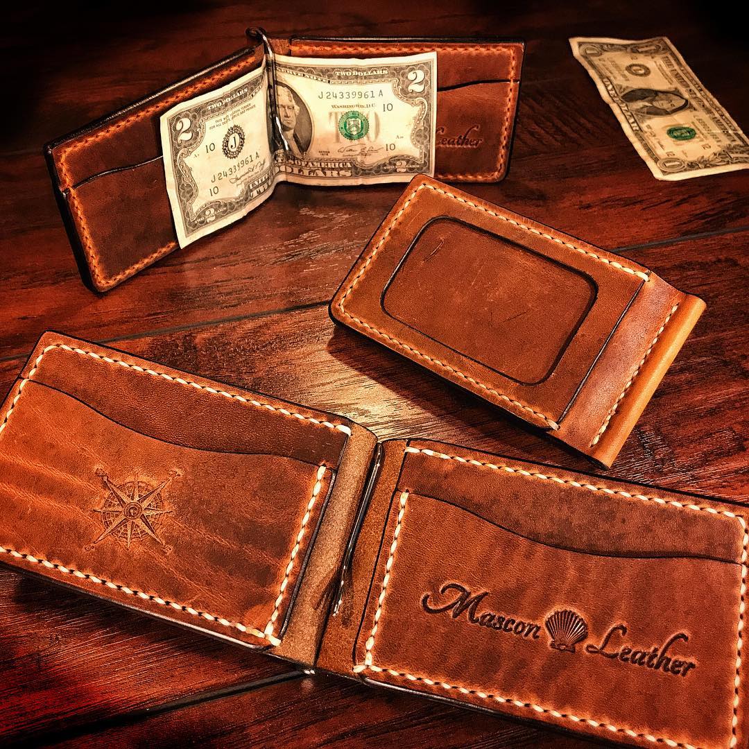 Chunky Charlie Wallet — Mascon Leather
