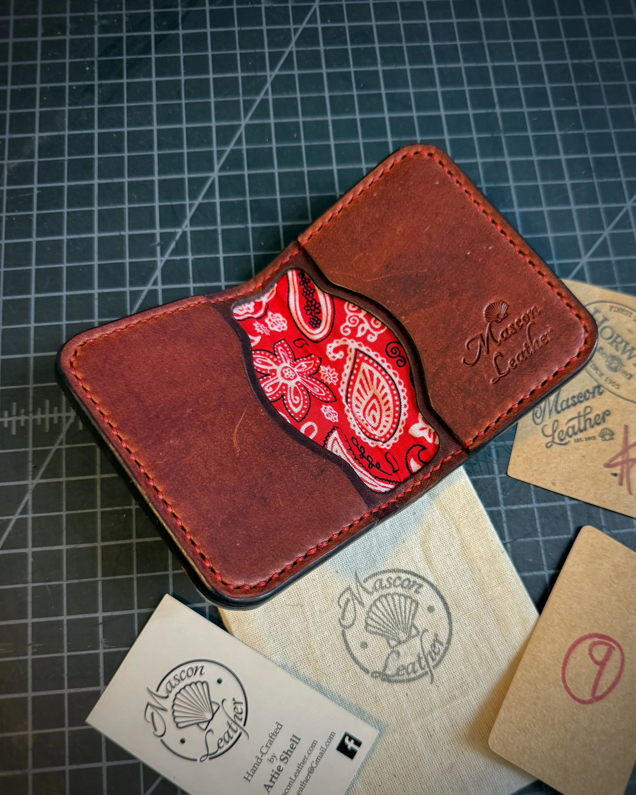 (9) Tiny Tim 4.0 Wallet (Fabric Lined) — Unsealed Return Collection No. 9