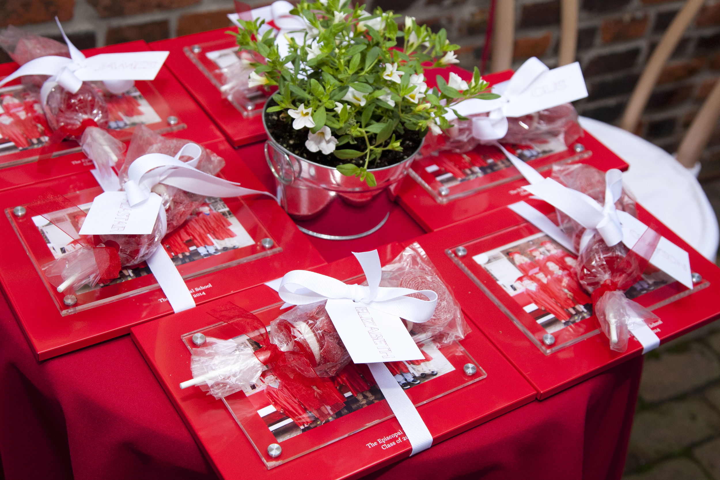 Red and White Graduation Party | LIG Events | Washington, DC Wedding and Event Planners