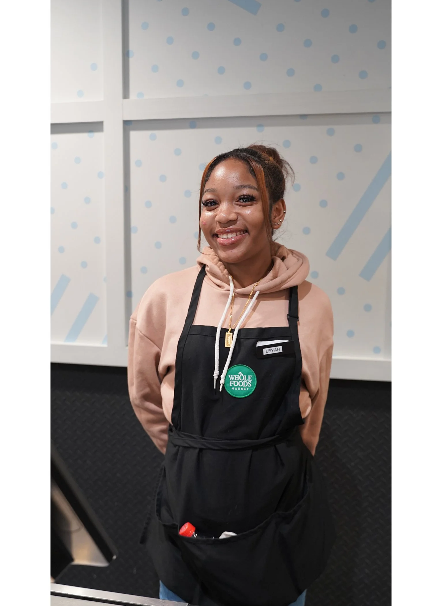 Leah Allia! She grinned the whole time she was filling my bags, waiting for the big moment- click! You look amazing Allia!
