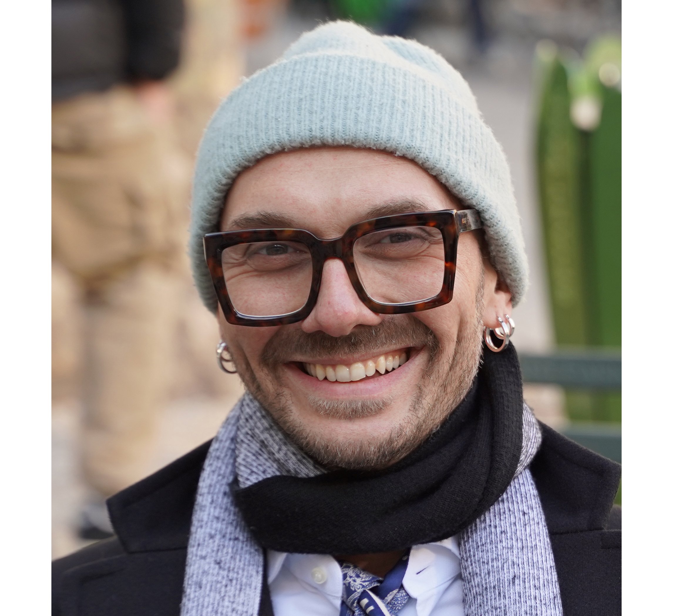 I met this man from Nuremberg in Bryant park. He is in the hospitality business and kept me in conversation until I was worn out!