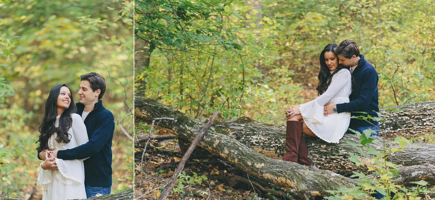 Maritza and Mark's High Rock Park Staten Island Engagement