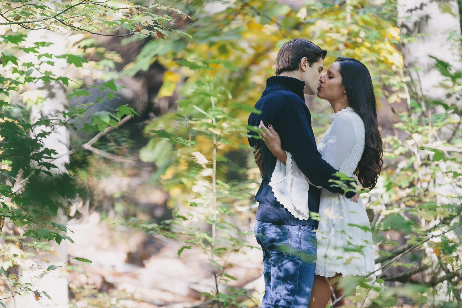 Maritza and Mark's High Rock Park Staten Island Engagement