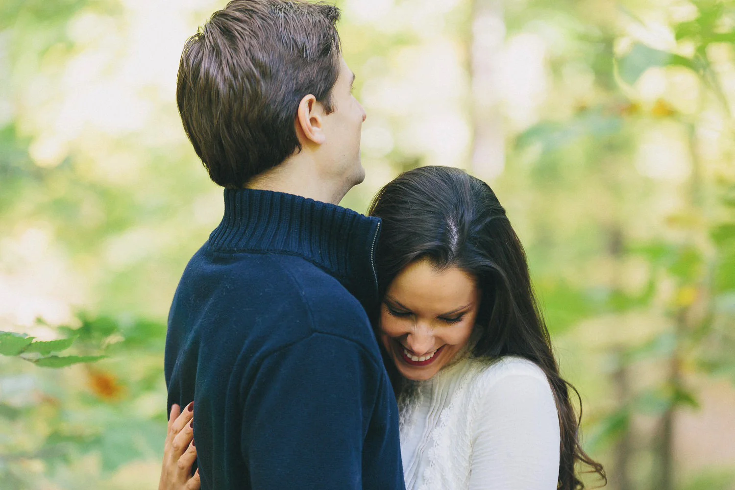 Maritza and Mark's High Rock Park Staten Island Engagement