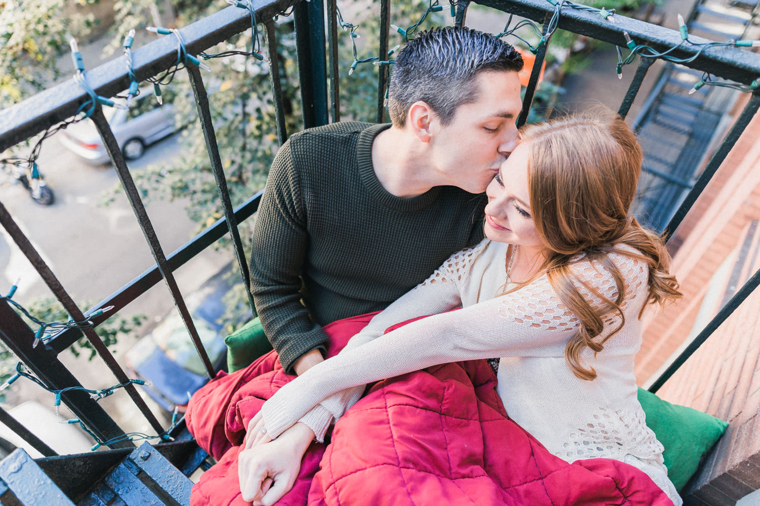 Emily & Mark's NYC Day in the Life Engagement Session