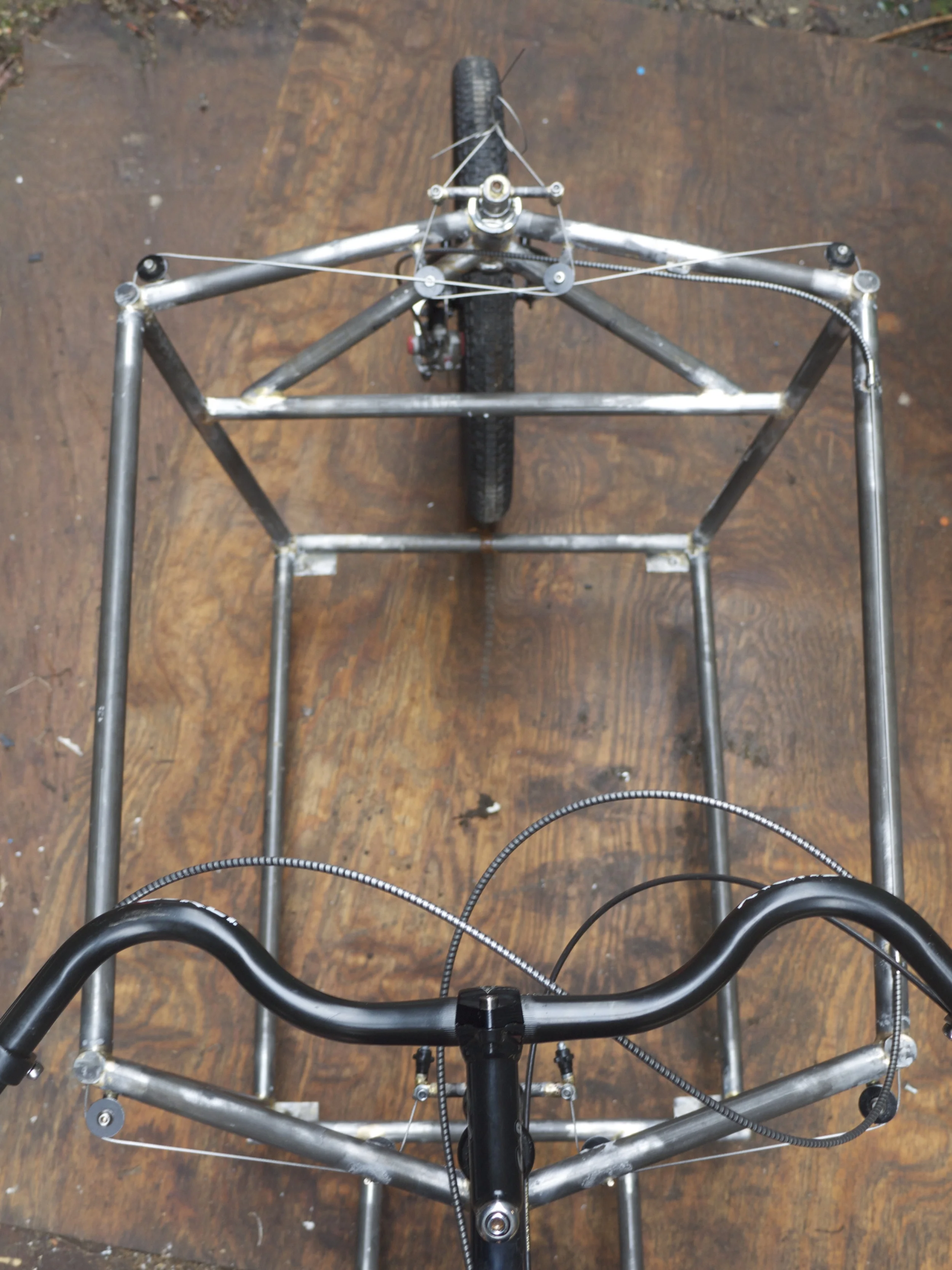 cargo bike steering