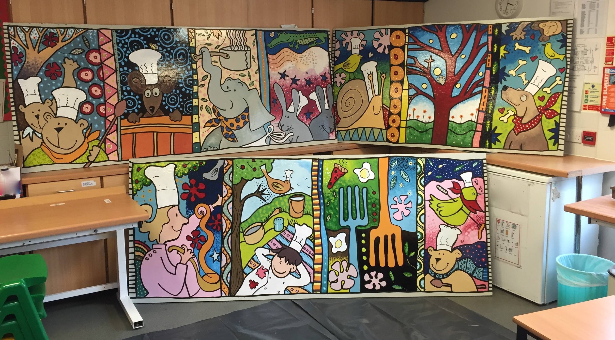 Mural for primary school