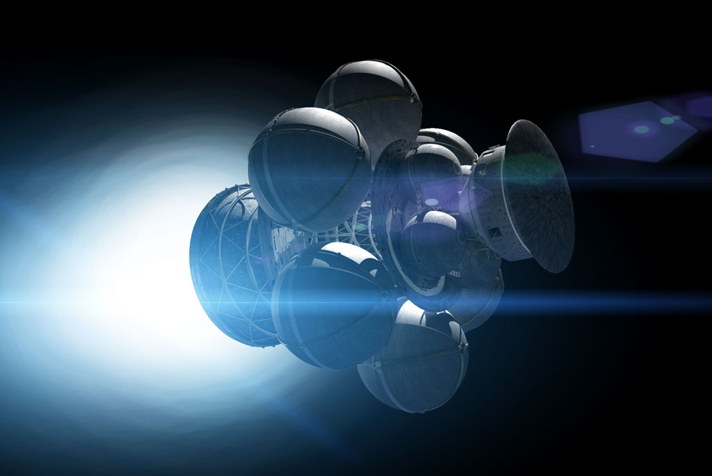 The Deadalus Interstellar Spacecraft. Image Credit: Adrian Mann & Icarus intersellar.org If you do know what this website is...please, please check it out. 