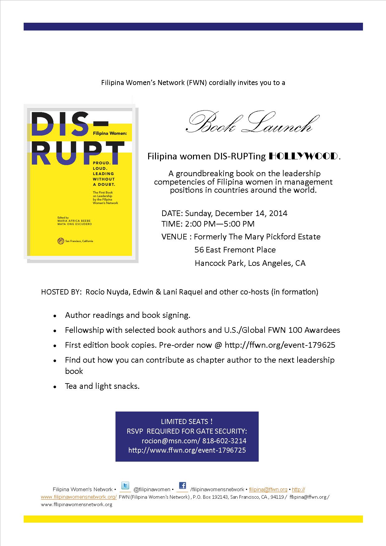 DISRUPTing Hollywood on Dec 14