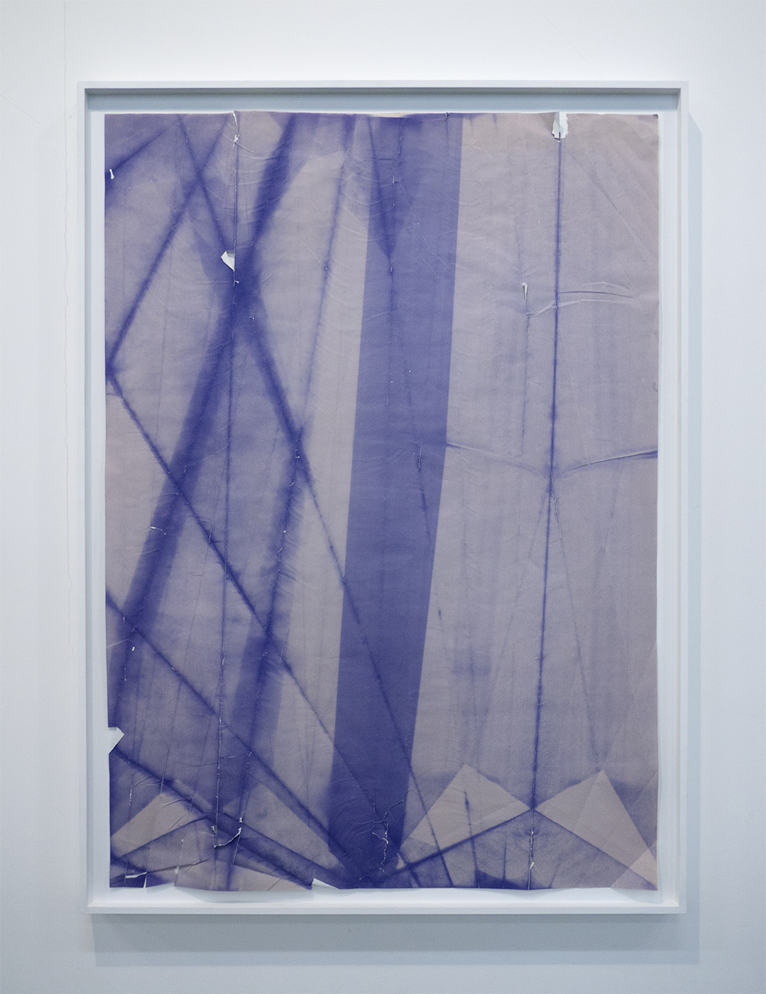 DADIAZO 2 folded, smashed, and exposed diazo blueprint 2013