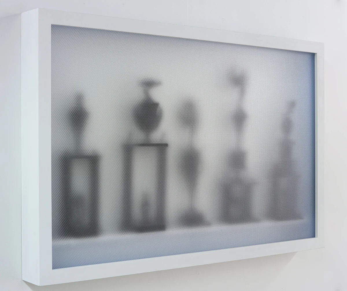All that meat and no potatoes 2014 found trophies, prismatic acrylic, wood, steel