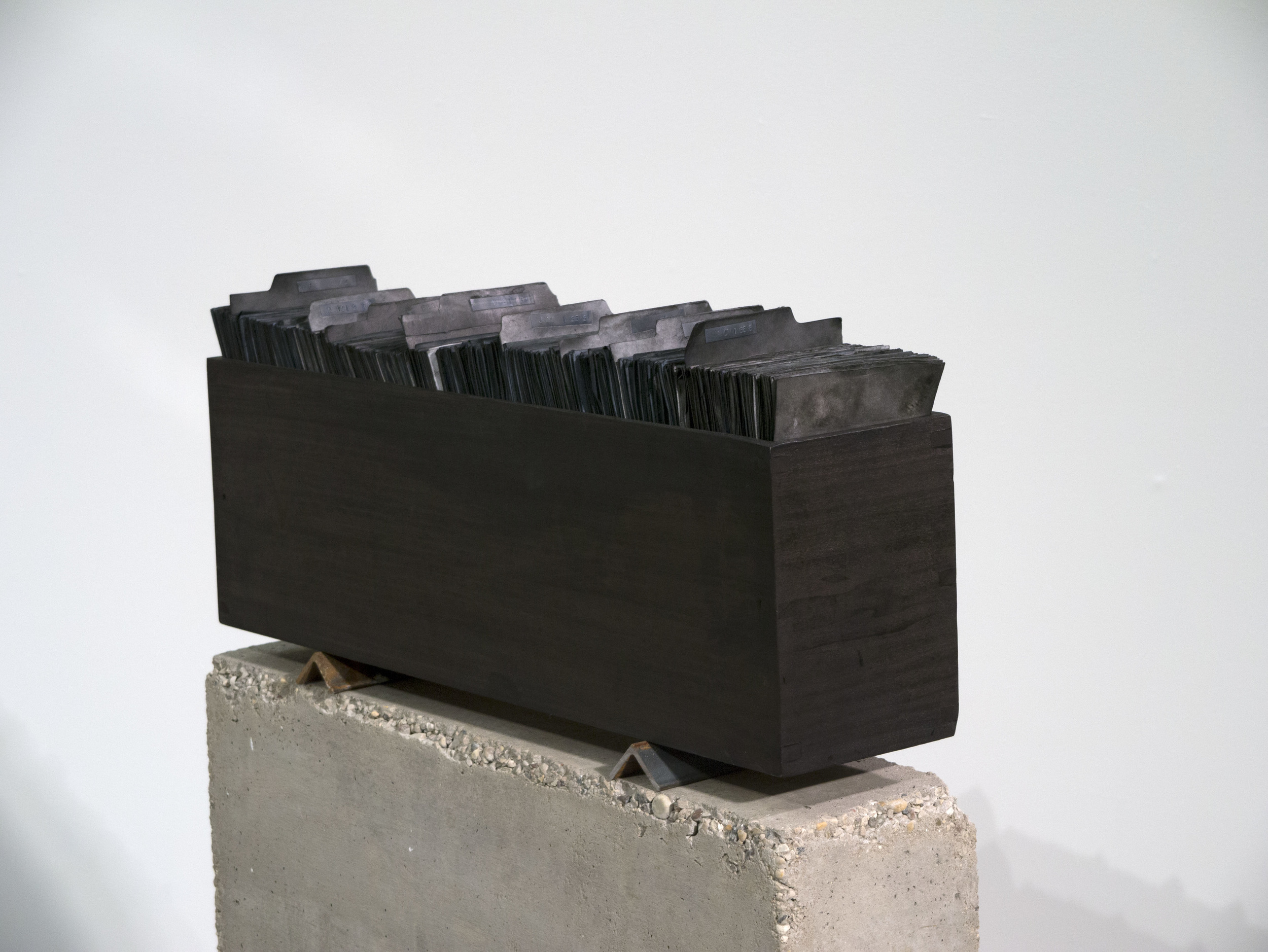A repository of significant events in no particular order, set upon certain measures to avoid the flood 2014 paper, wood, steel, cement, glass