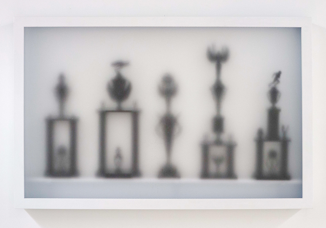 All that meat and no potatoes 2014 found trophies, prismatic acrylic, wood, steel