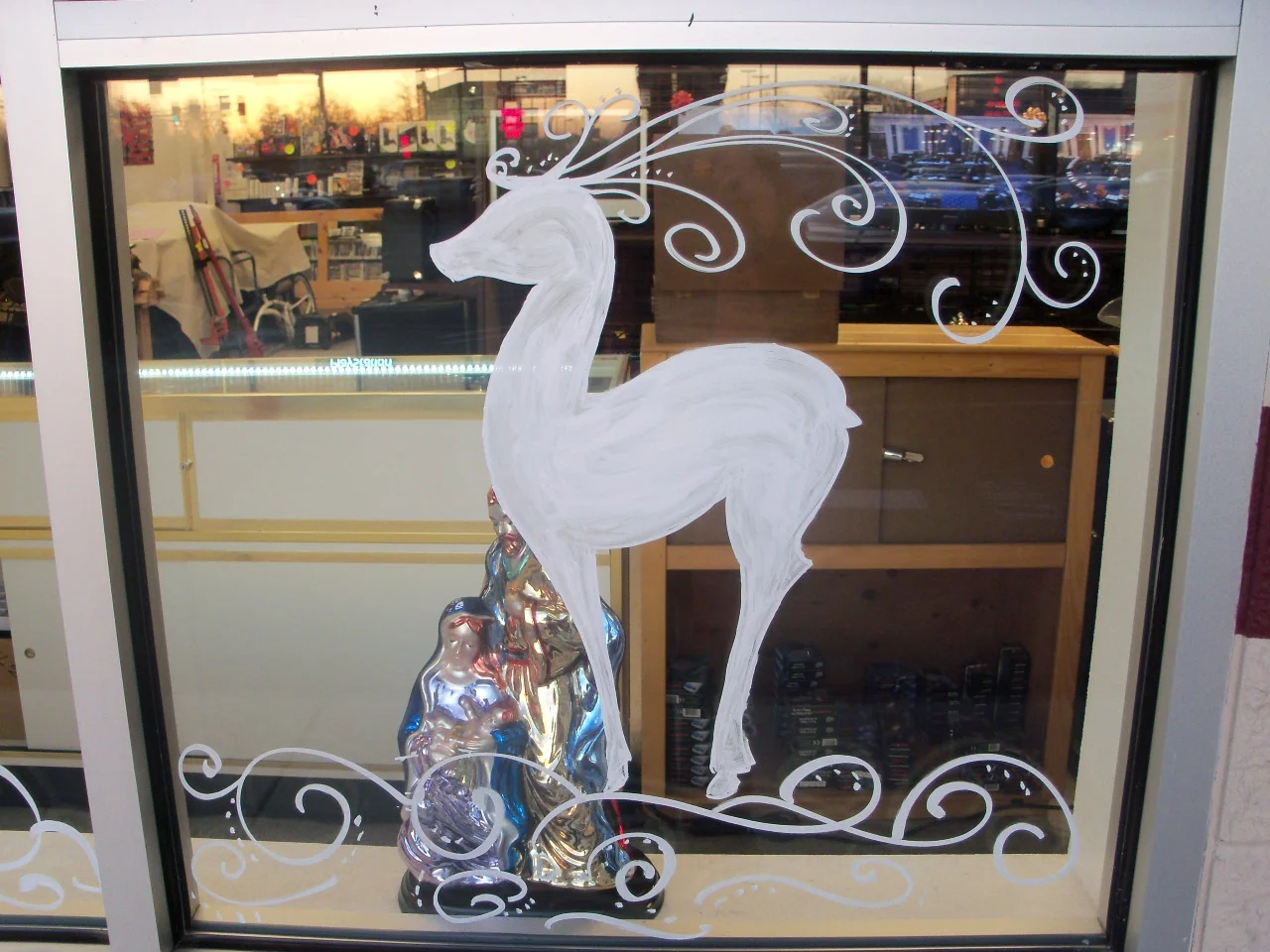 Idaho window painting 12