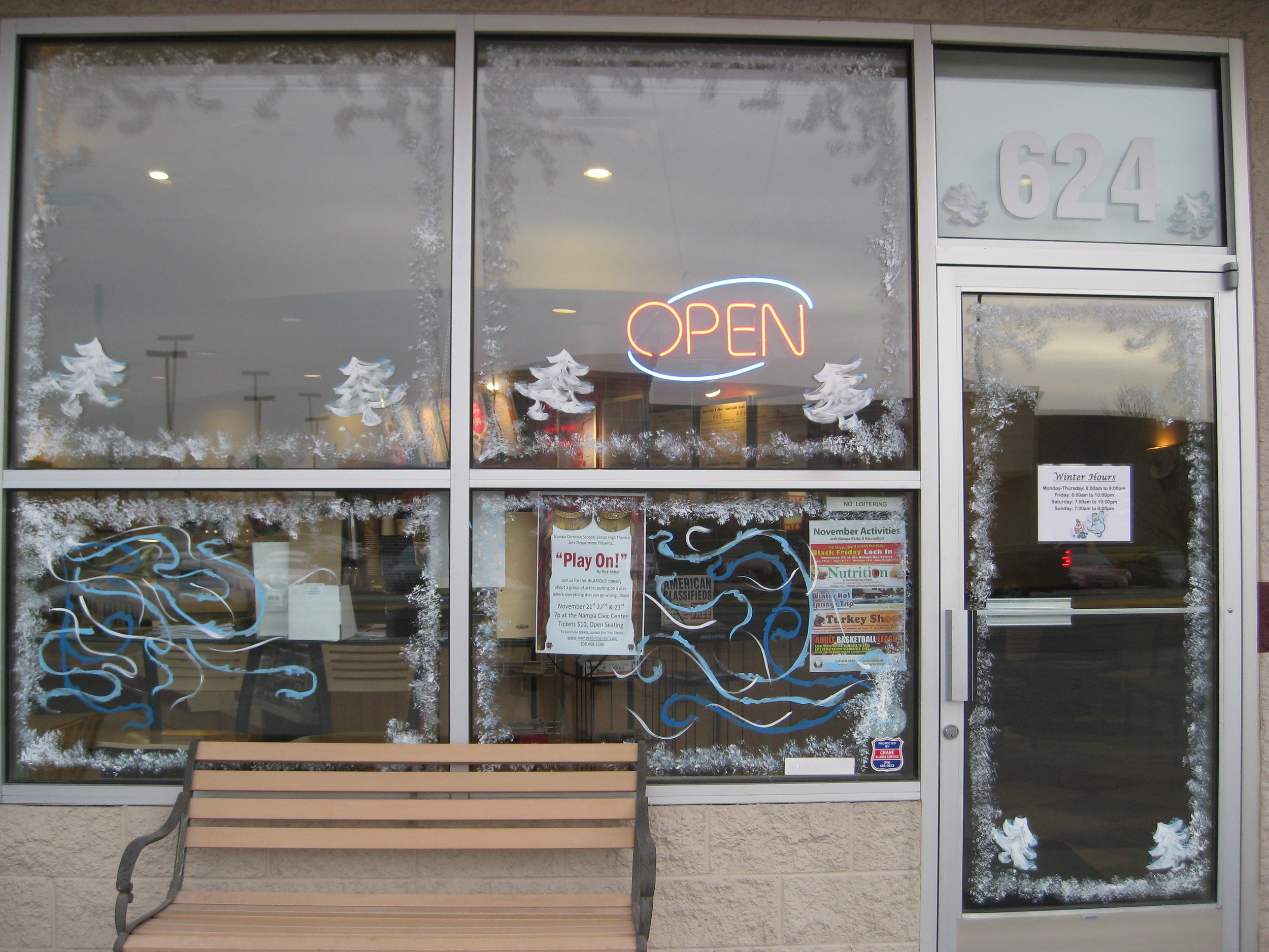 Idaho window painting 19