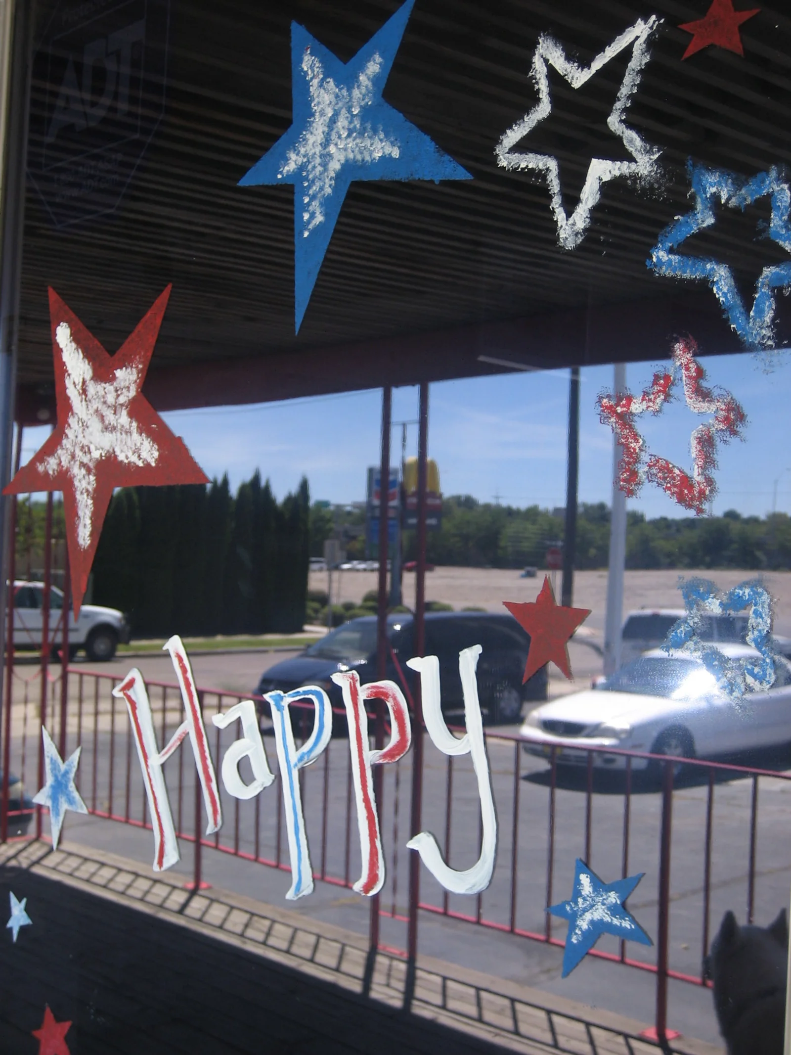 Boise, ID window painting 23