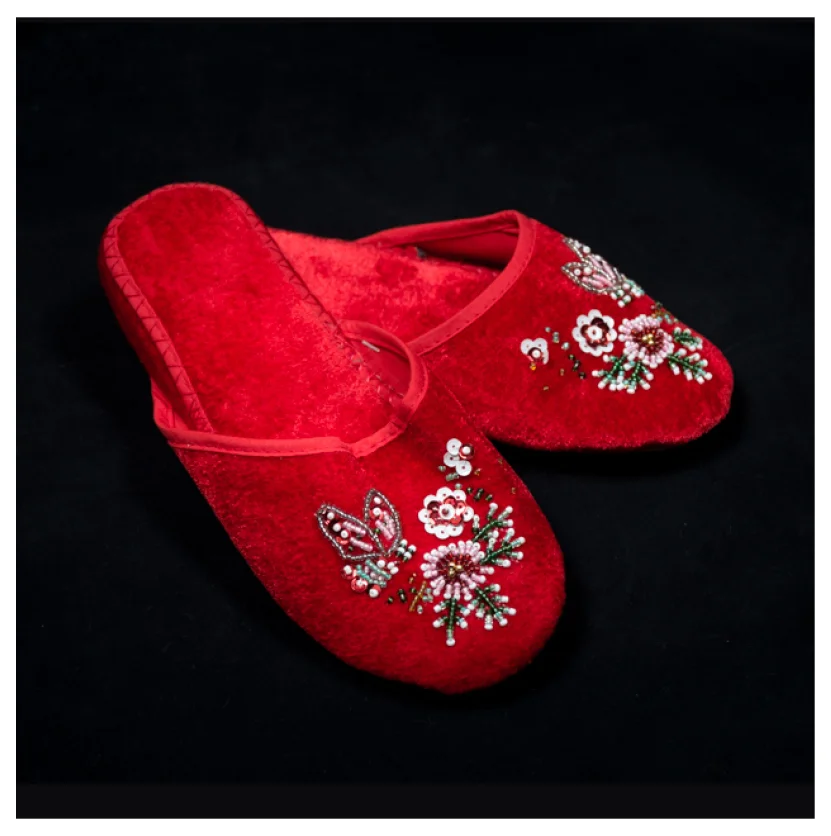 Chinese Slippers — Red Ginger