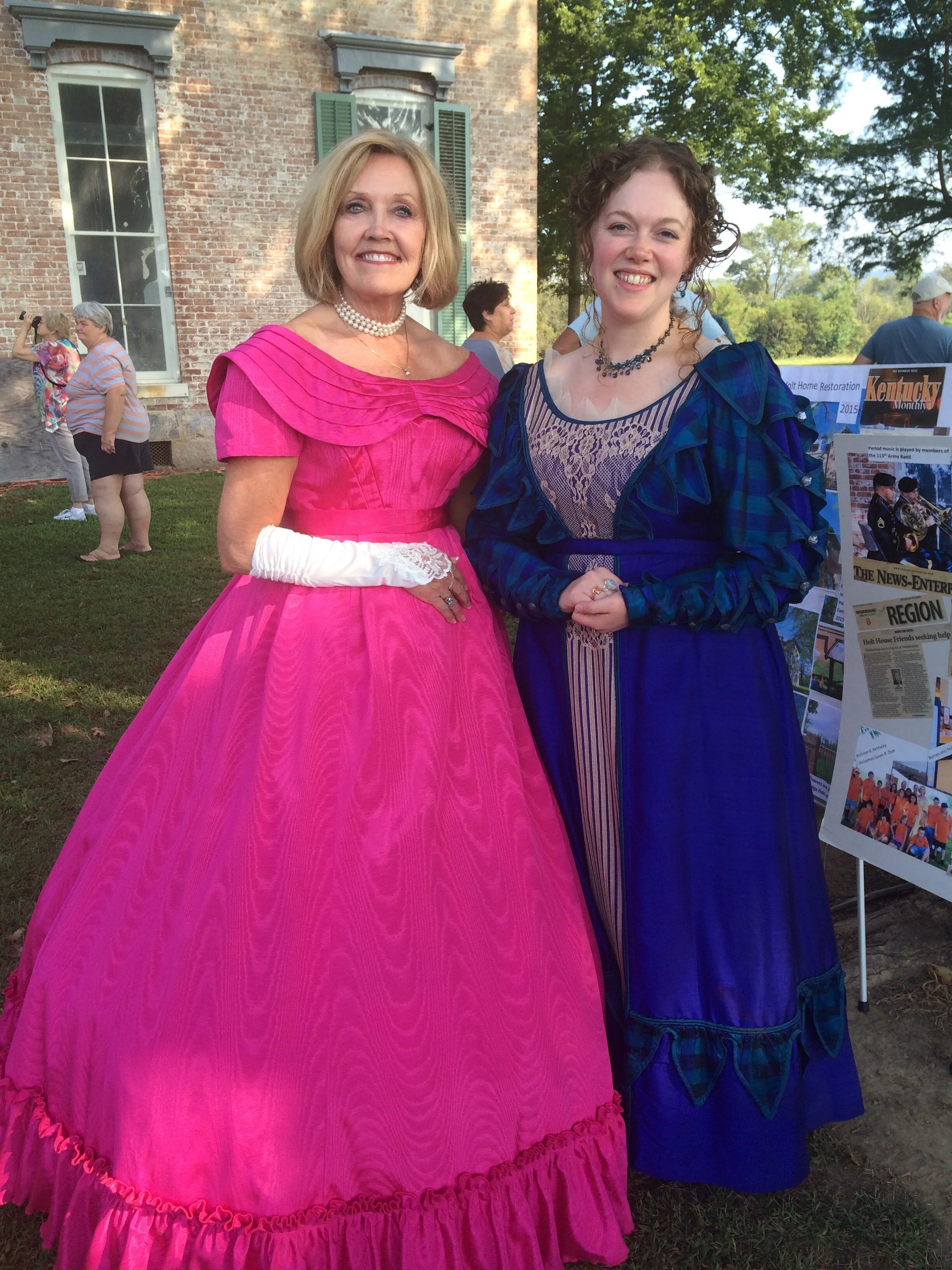 Susan and Tamara as Margaret and Mary.jpg