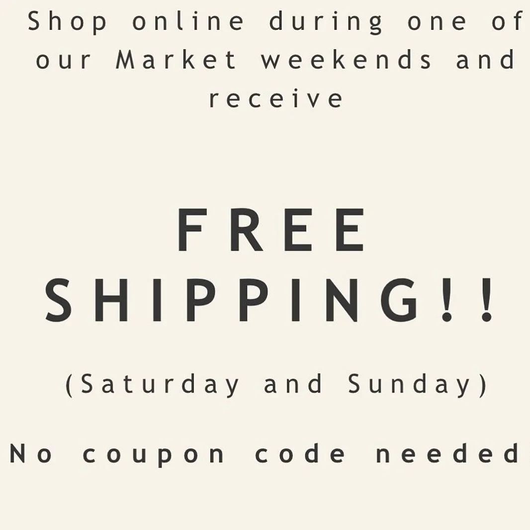 ✨Free shipping weekend starts right now✨
