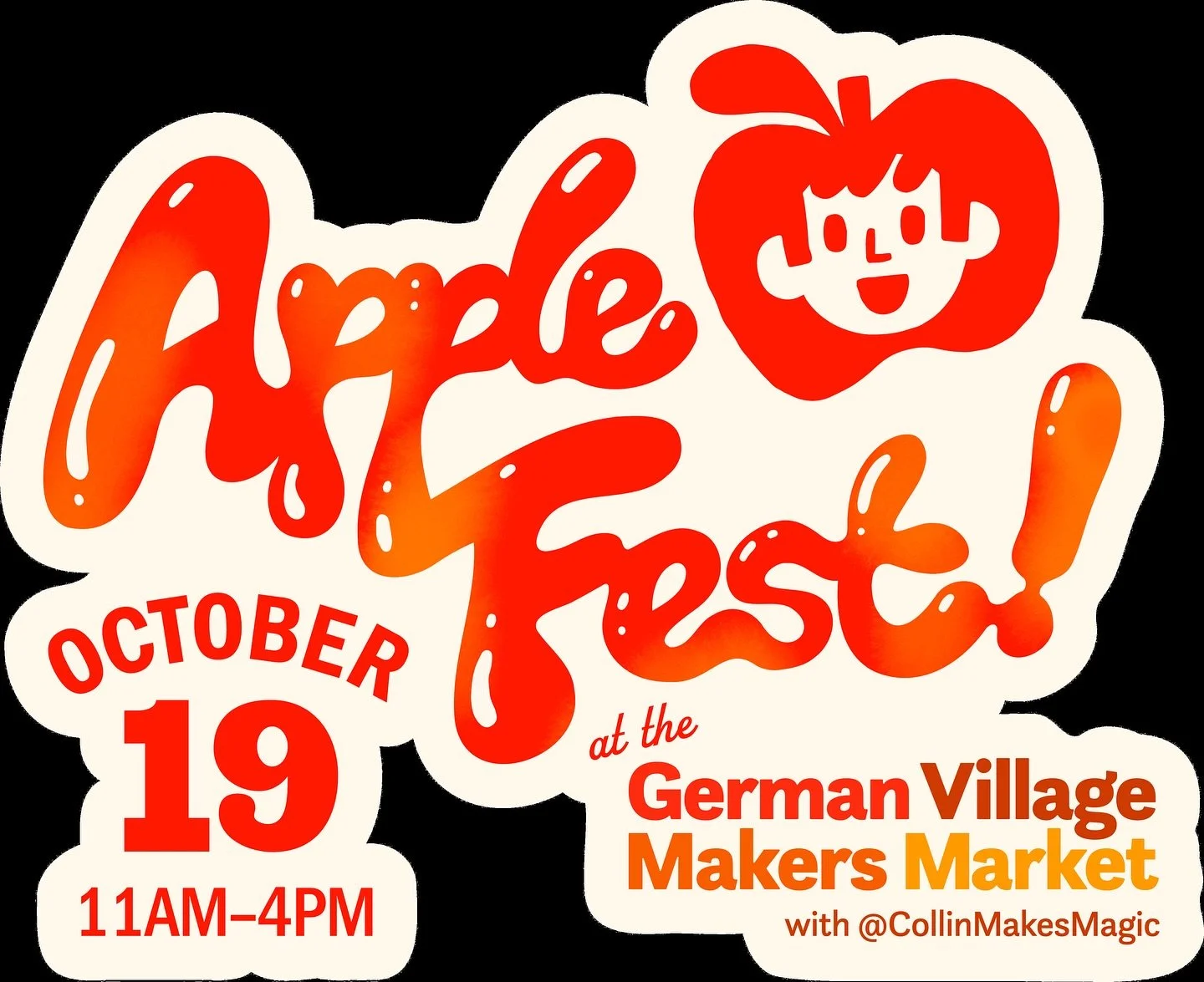 Countdown to Apple Fest begins! 🍎
In just one week, we&rsquo;ll be celebrating fall in German Village with 60+ incredible makers (like us), fun raffles, and all the autumn magic. 🍂✨
Come say hi and soak in those cozy fall vibes.