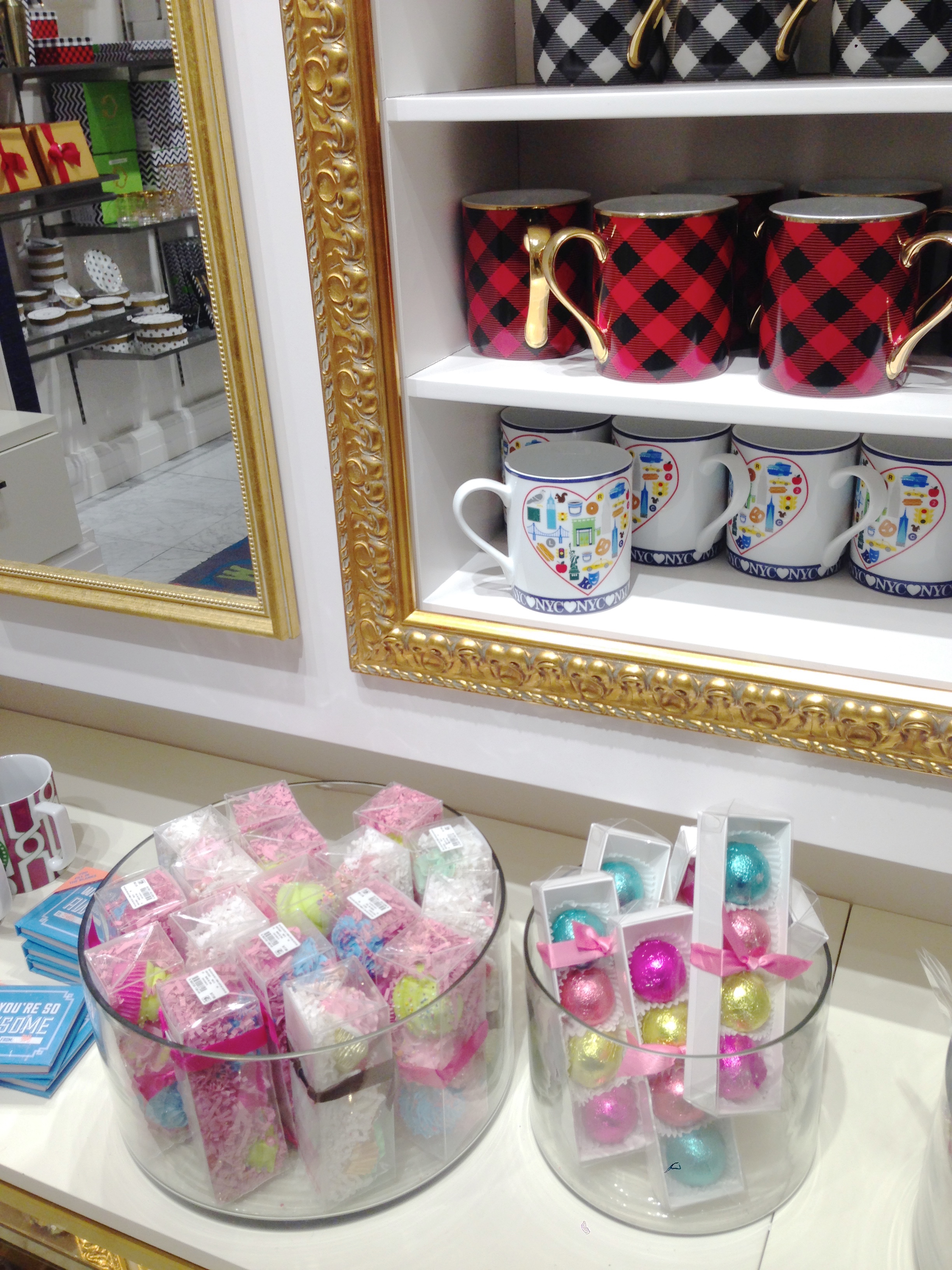 Bath Fizzies and mugs - ready for gifting