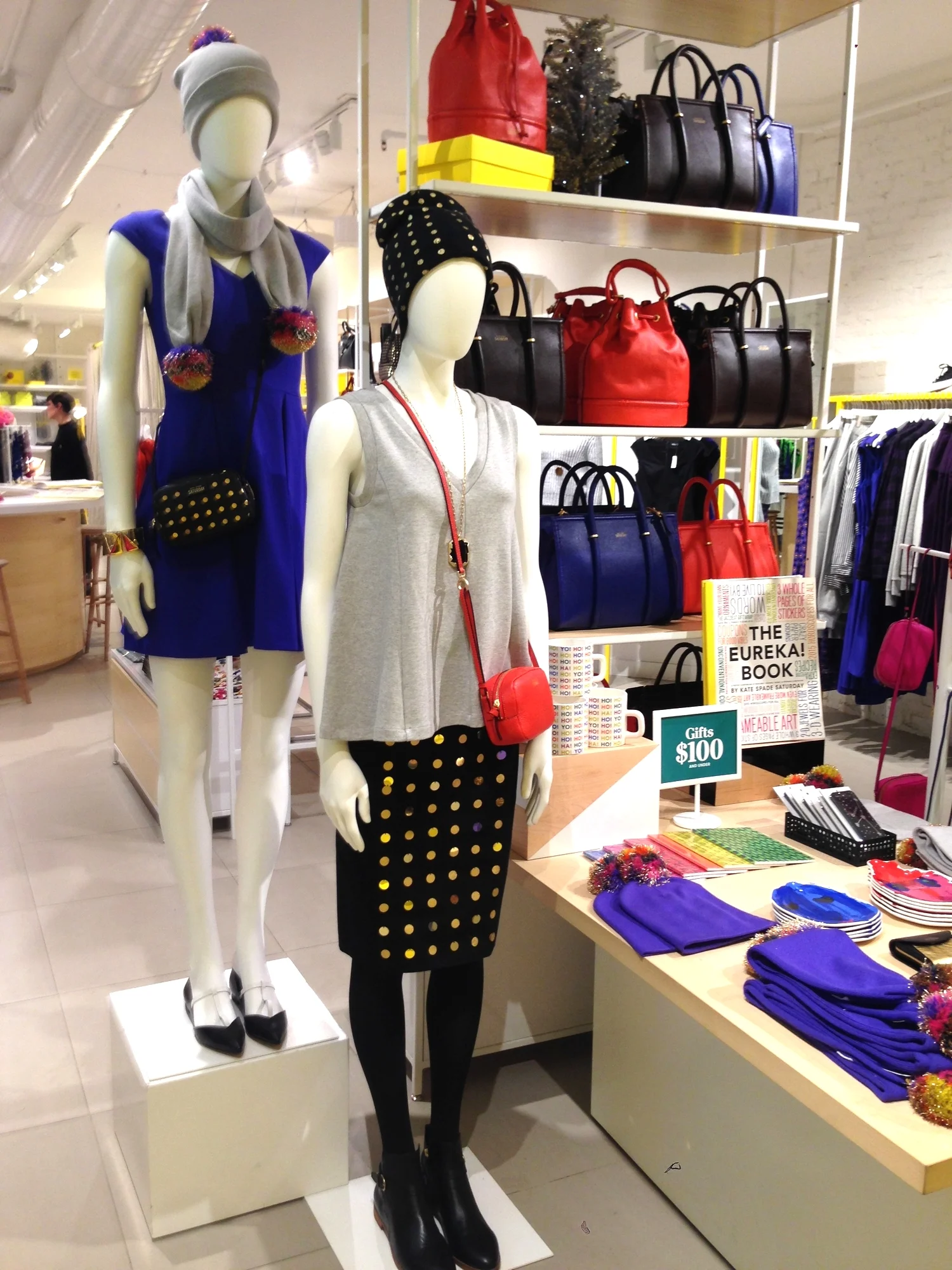 Spotted Mini-Skirt...