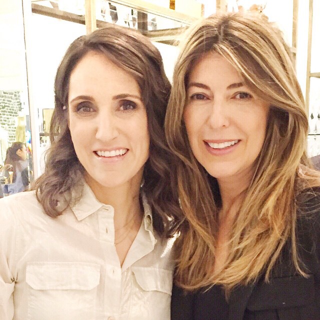 With the amazing @ninagarcia at @lordandtaylor tonight! Thanks for a great party! #shoesfirst, baby!!!