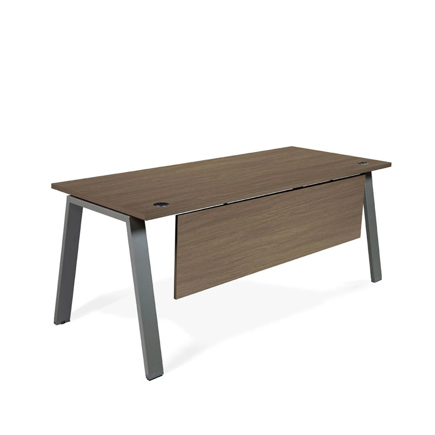 Escritorio EXCEDE  1.80m cafe / gris