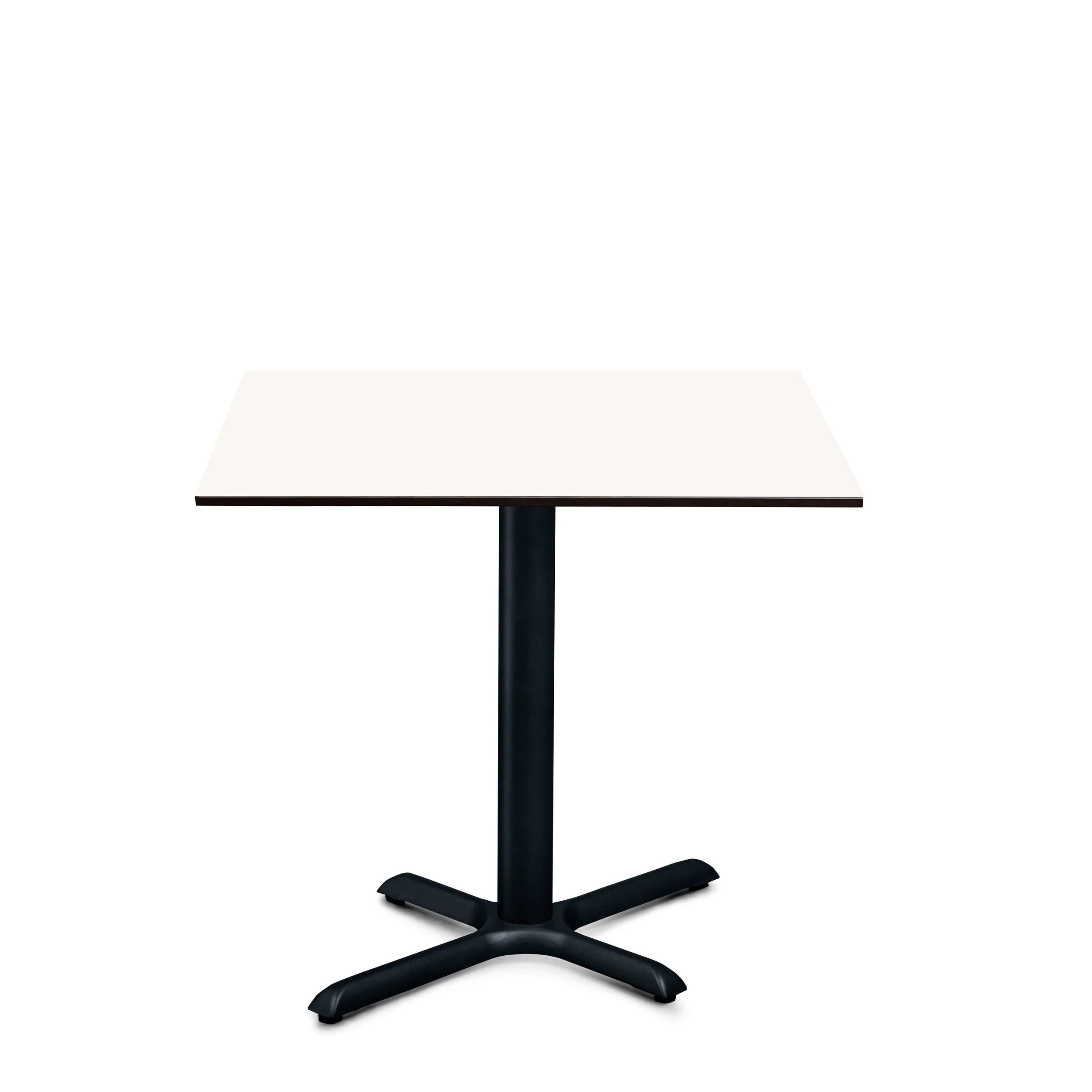 Mesa FUSION 0.80m blanco / negro