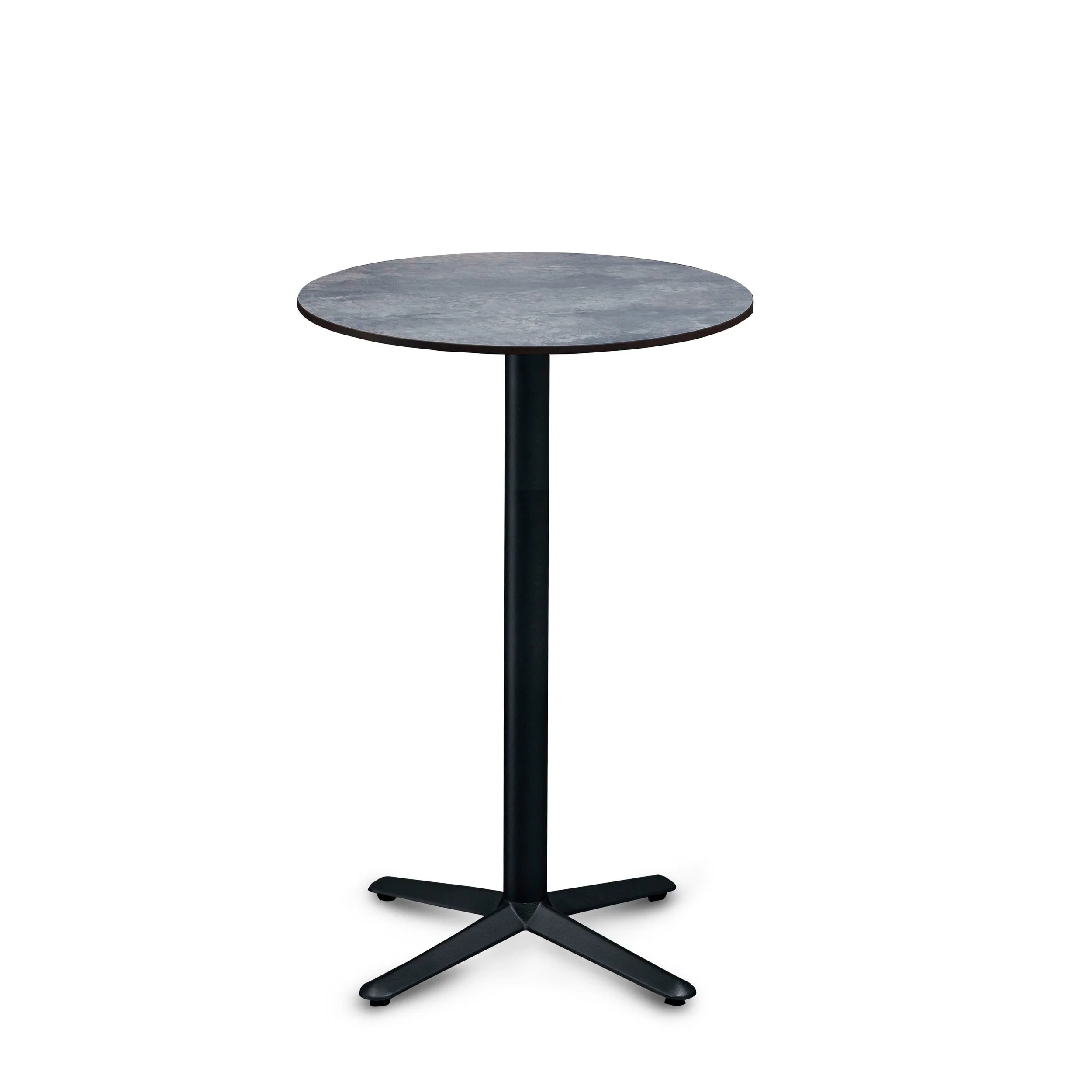 Mesa URBAN BAR 0.60m platino / negro