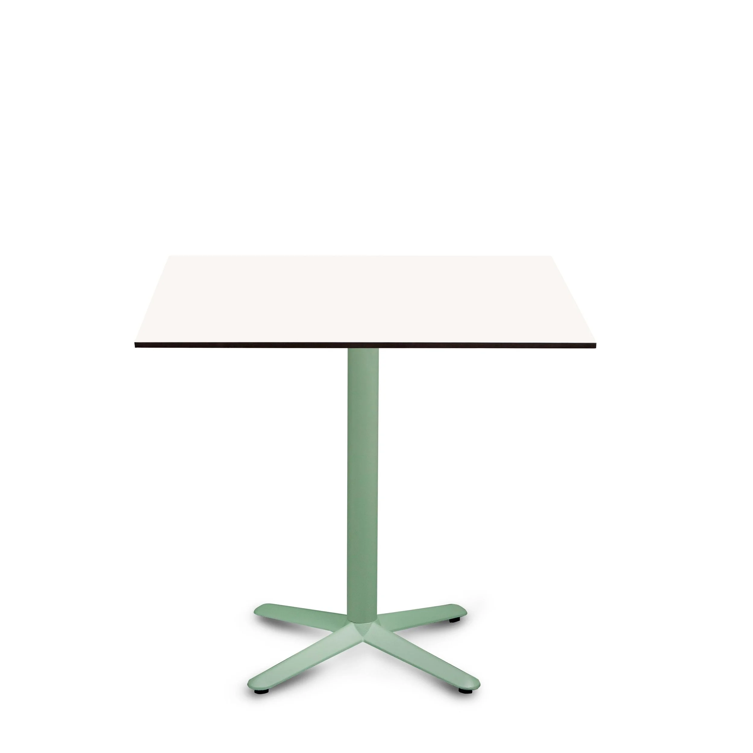 Mesa URBAN 0.80m blanco / verde