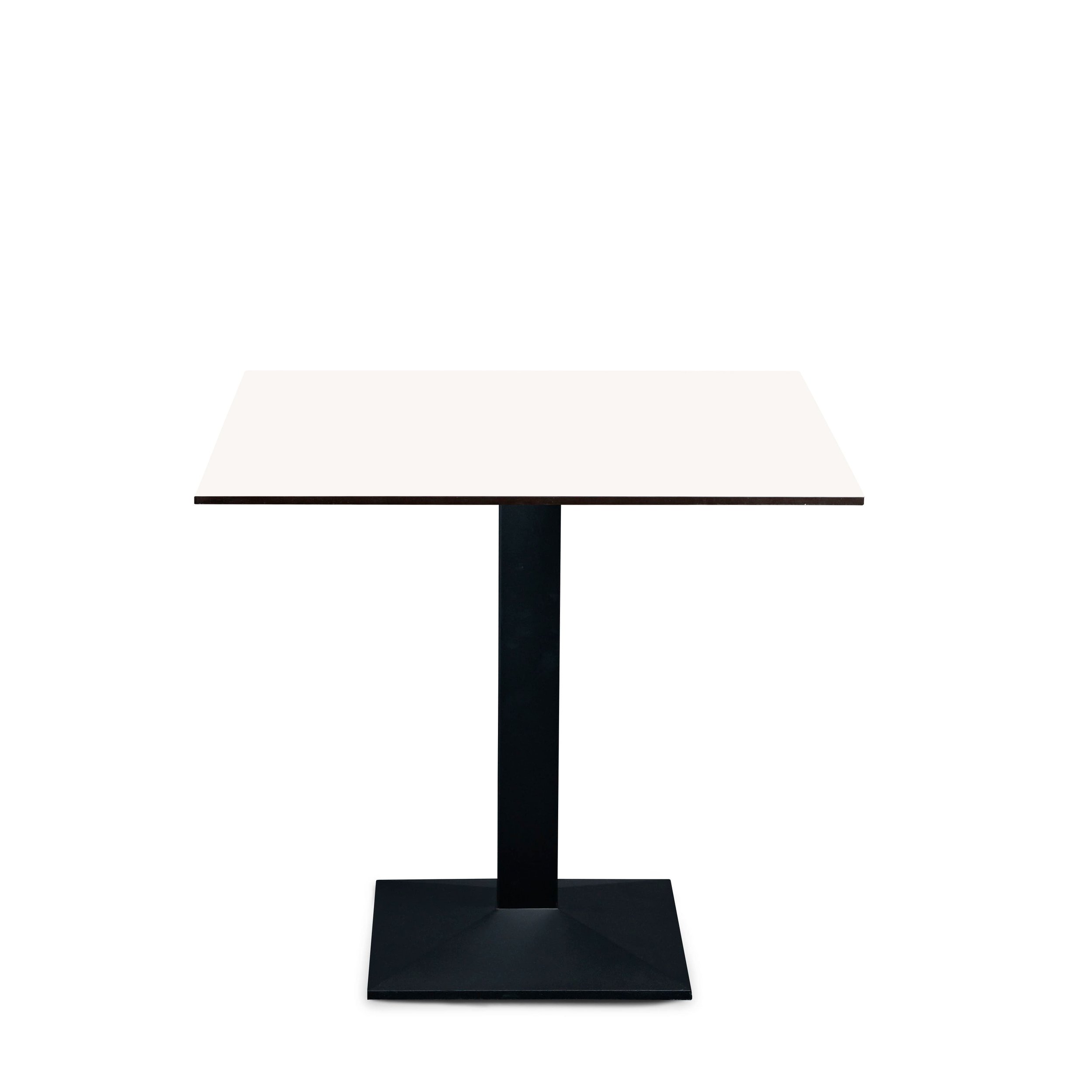 Mesa SOHO 0.80m blanco / negro