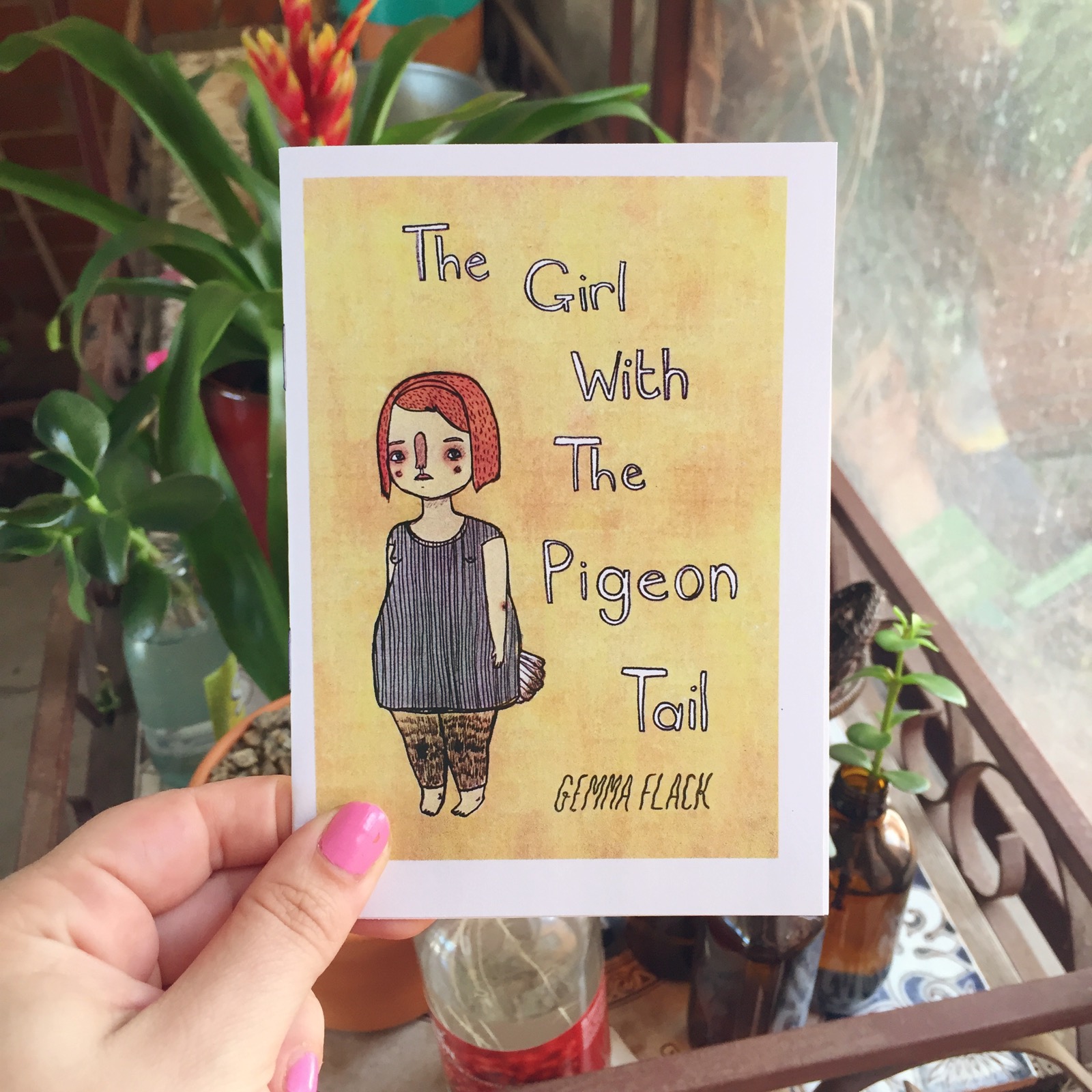 The Girl With The Pigeon Tail