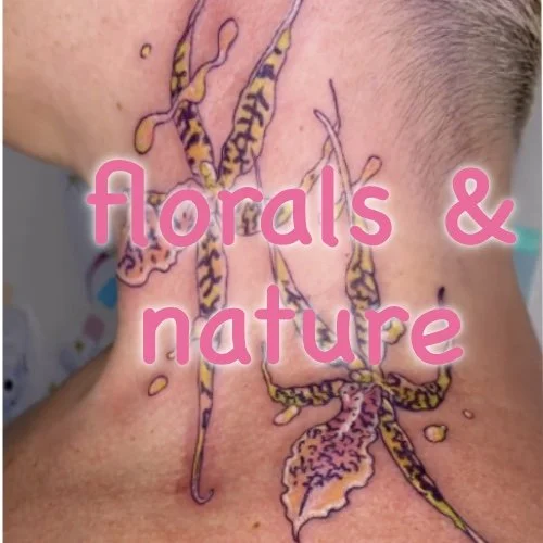 floral and nature tattoos