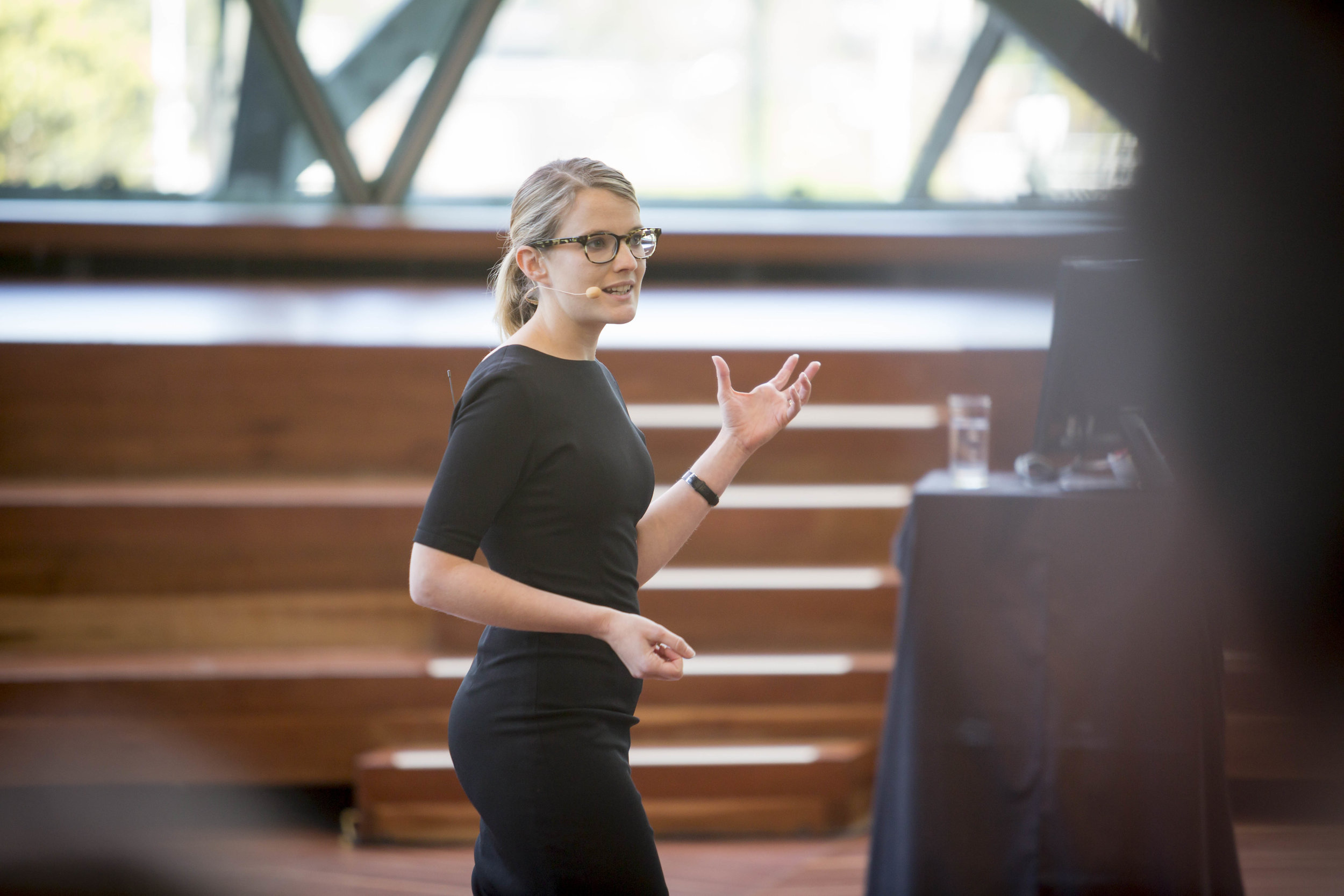 Pitching at the Unleashed Festival, Melbourne