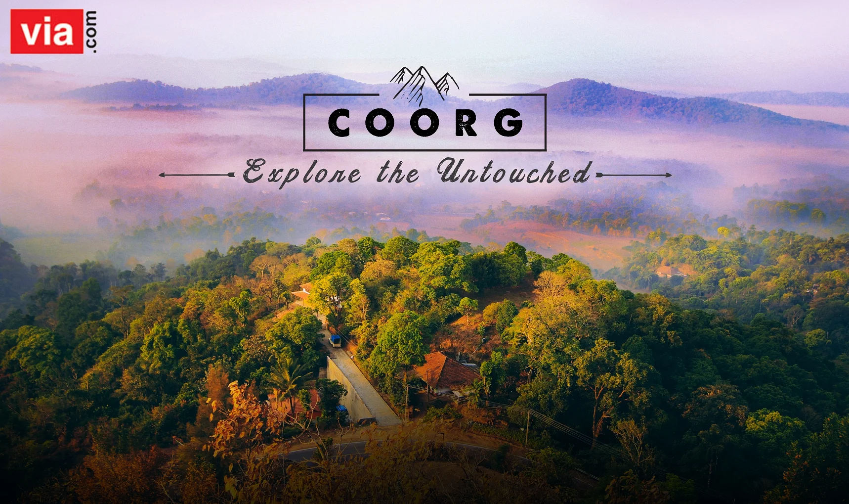 Coorg Travel Poster