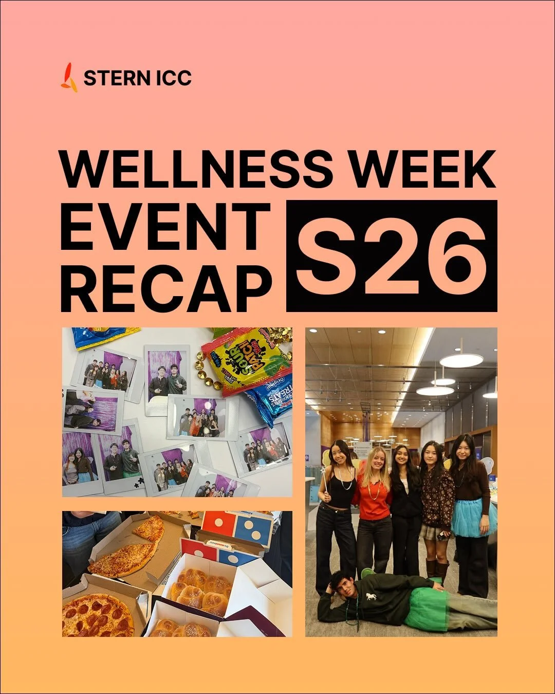 WELCOME BACK🎉

Hope you all had a great and restful Spring Break and are easing back into the semester! 

Thank you to everyone who showed up for our Wellness Week Events&mdash; here&rsquo;s a recap of some of our favorite moments ‼️
