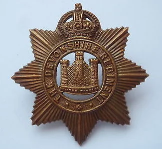 Devonshire Regt cap badge.JPG
